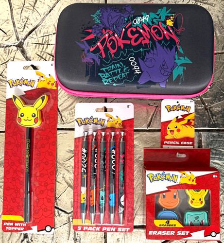Pokemon graffiti pens pencil - pokemon, pens,